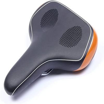 ELORES Comfortable Bike Seat Cushion, City Bicycle Seat, Waterproof Bicycle Saddle Fit
