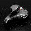 ELORES Bike Seat, Bicycle Seat, Waterproof Bike Saddle with High-Density Memory Foam, Leather Bike Seat view 3