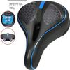 ELORES Bike Seat - Waterproof Comfortable Bicycle Saddle for Women and Men, Soft Wide Memory Foam Gel Bike Cushion,Fit for Exercise Bike and Outdoor BikesImprove Comfort with Good Breathable Effect view 2