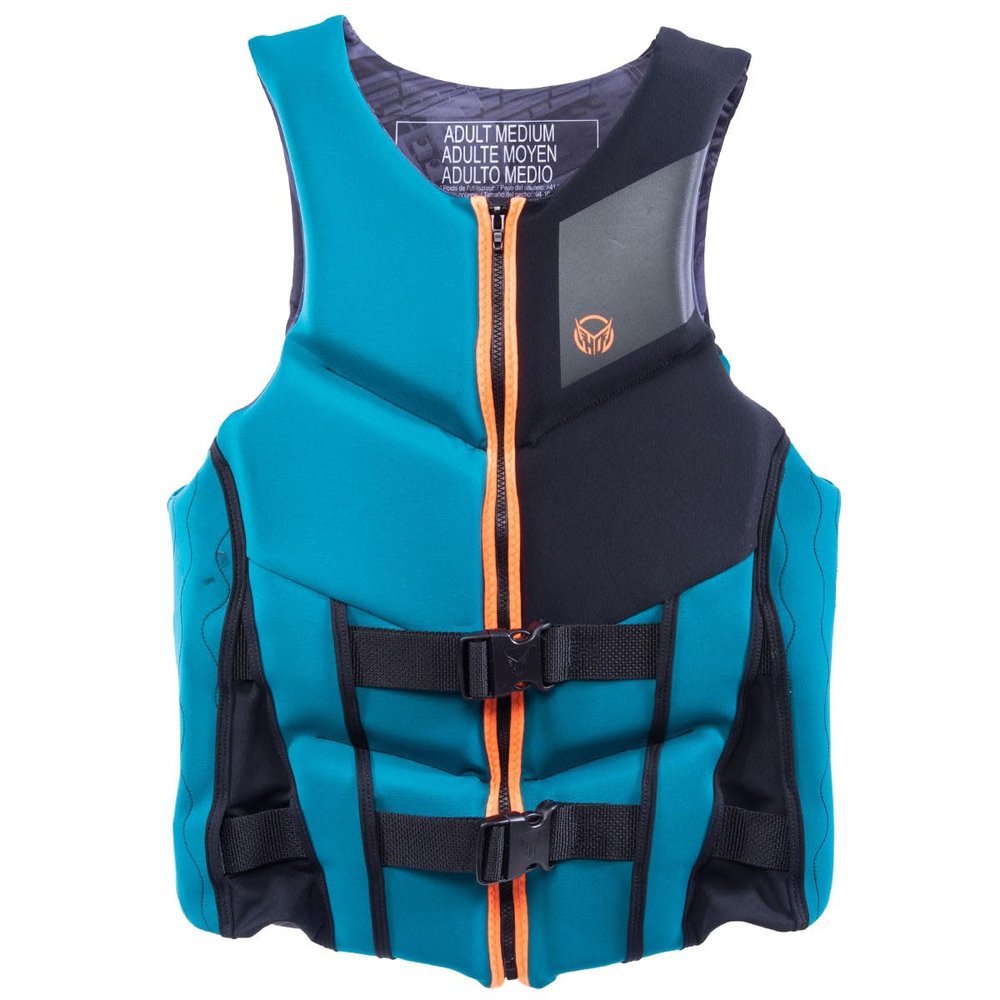 HO Phoenix CGA Mens Wakeboard Vest Teal/Black Sz XL