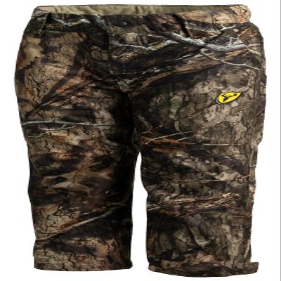 BLOCKER OUTDOORS Youth Shield Series Drencher Lightweight Early Season Breathable Waterproof Camo Hunting Pants (Mossy Oak Country DNA, Medium)