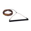 Hyperlite Rusty Pro Mens Wakeboard Handle W/Flat Line Combo Gold/Black 85ft view 2