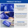 113L/30gal Water Bladder Storage Containers, Foldable Portable Water Tank Large Capacity Soft Water Bag, Drought Resistance, Fire Prevention, Emergency Water view 4