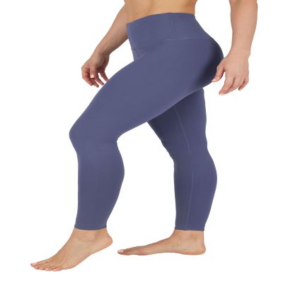 90 Degree By Reflex High Waist Power Flex Tummy Control Leggings - Velvet Morning - 3X