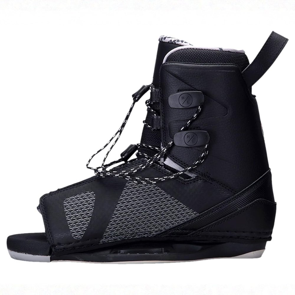 Hyperlite Team OT Mens Wakeboard Bindings Black/Grey (4-8)