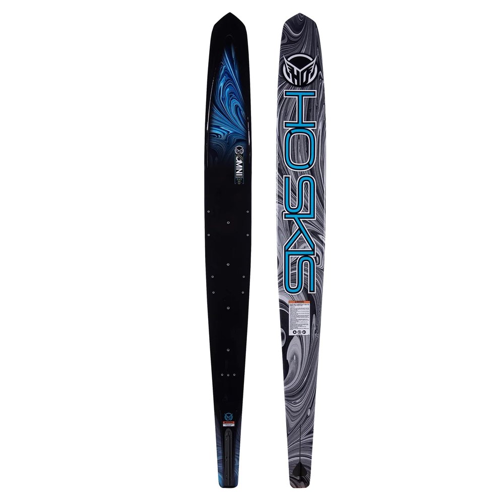 HO Omni Slalom Waterskis Black/Blue 69in