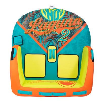 HO Laguna 2 Towable Tube Teal/Orange