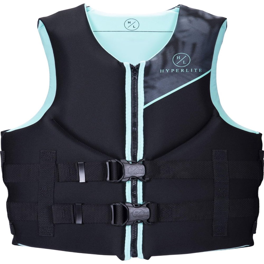 HyperLite Women's Indy Life Jacket - US Coast Guard Approved Level 70 Buoyancy Aid, Great for Any Water Sports Activity Including Boating, Paddle & Swimming - Medium