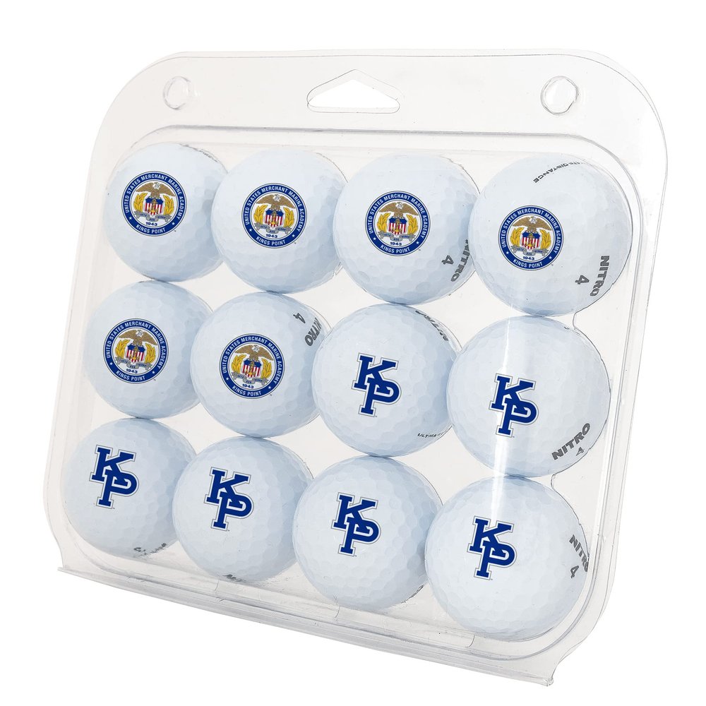 Desert Cactus United States Merchant Marine Academy Golf Balls 12 Pack  USMMA Mariners Full Color Dozen  Officially Licensed Sport Team Accessory
