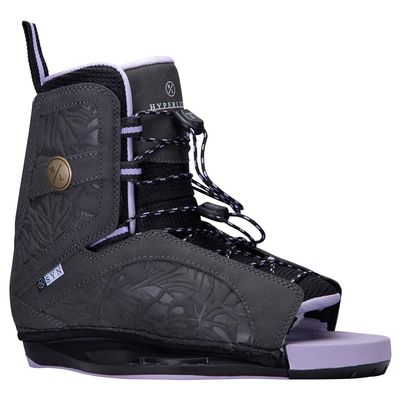 Hyperlite Syn OT Womens Wakeboard Bindings Black/Purple (8-11)