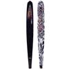HO Future Omni Cheetah Kids Slalom Waterskis Black/Leopord 65in view 1