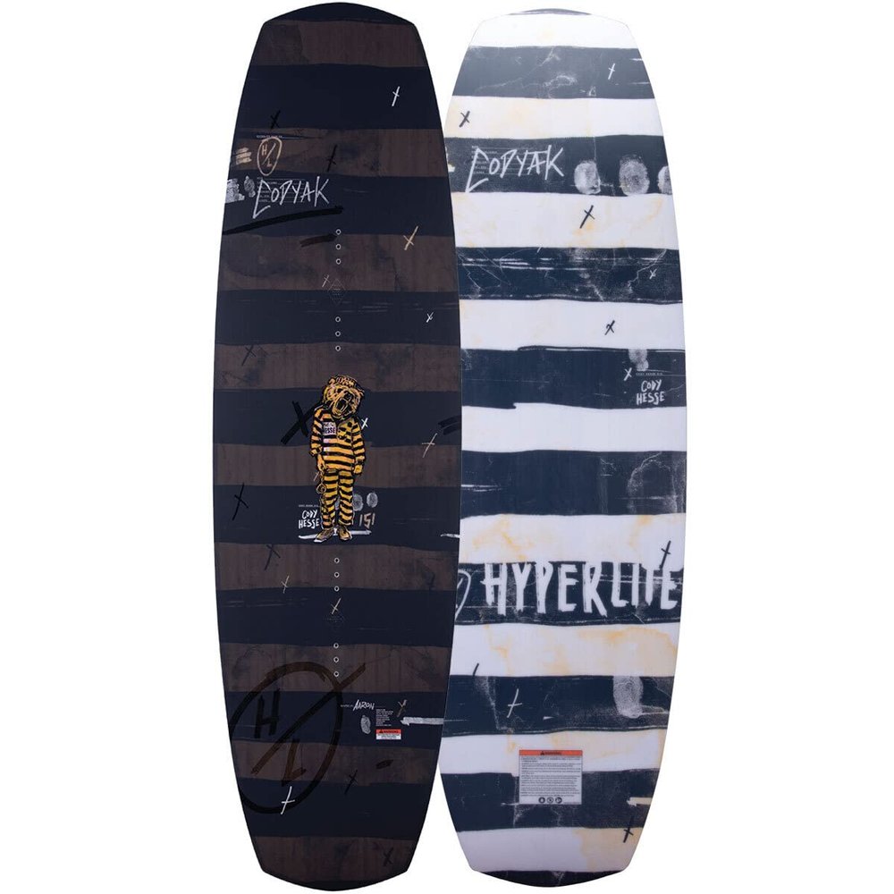 Hyperlite Codyak Mens Wakeboard Black/White 151cm