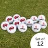 Desert Cactus Western Kentucky University Golf Balls 12 Pack  WKU Hilltoppers Full Color Dozen  Officially Licensed Sport Team Accessory view 4