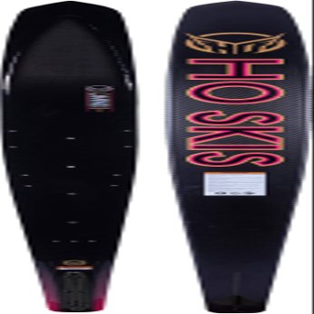 HO Carbon Omni Womens Slalom Waterskis Carbon/Pink 65in