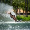 HO Carbon Omni Womens Slalom Waterskis Carbon/Pink 65in view 3