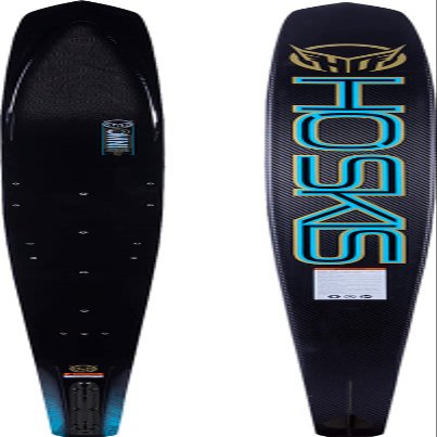 HO Carbon Omni Slalom Waterskis Carbon/Blue 69in