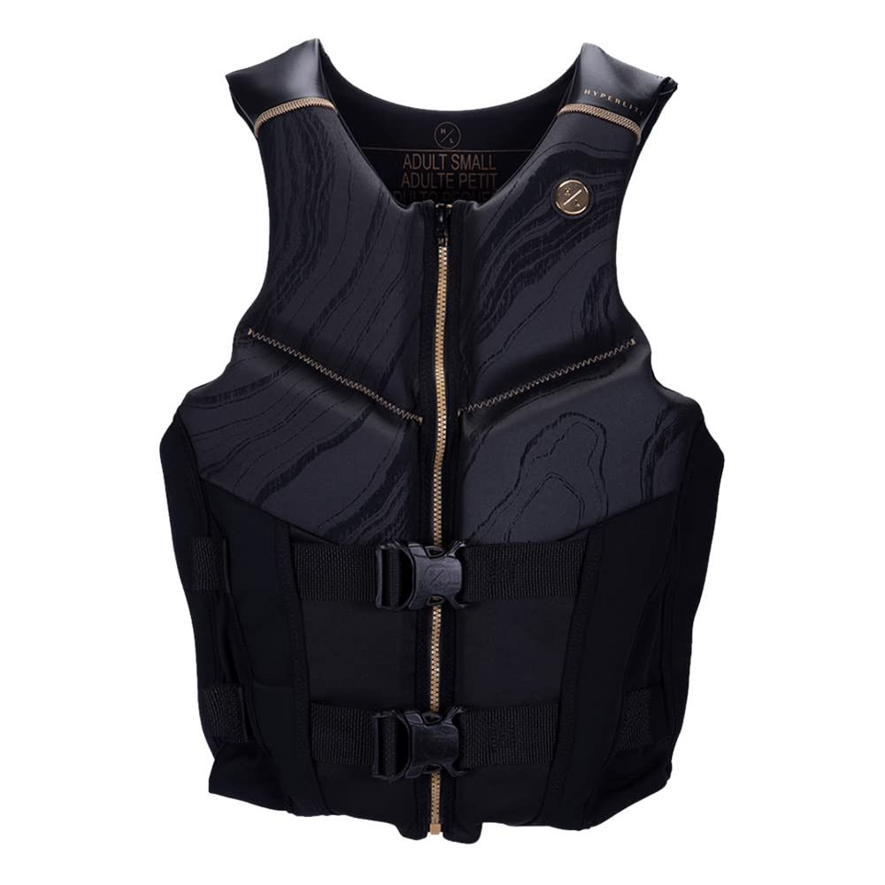Hyperlite Domain CGA Womens Wakeboard Vest Black/Gold Sz XL