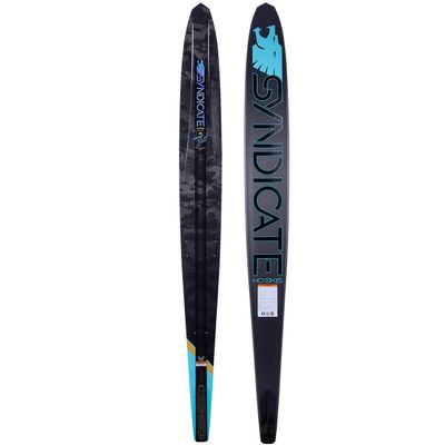 HO Syndicate Alpha LTD Slalom Waterskis Black/Teal 67in