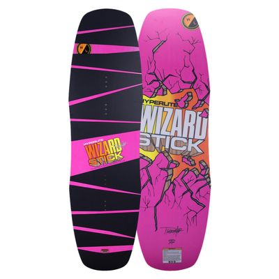 Hyperlite Wizardstick Mens Wakeboard Black/Pink 147cm