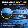 Wave Runner Waterproof Volleyball with Sure-Grip Technology - Beach & Pool Volley Ball for Kids, Teens, Adults | Outdoor Sports Gear for Day & Night Play view 4