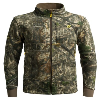 SCENTBLOCKER Adrenaline Camo Zip-Up Jacket for Men (Mossy Oak Country DNA, Medium)