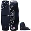 Hyperlite Cryptic Kids Wakeboard 128 W/Session Bindings Black 128cm/(4-8) view 1