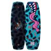 Hyperlite Murray Jr. Kids Wakeboard 120 W/Remix Bindings Black/Aqua 120cm/(4-8) view 3