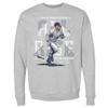 500 LEVEL Aaron Judge Sweatshirt (Crew Sweatshirt, XX-Large, Heather Gray) - Aaron Judge New York Home Run Record WHT view 1