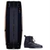 Hyperlite Rusty Pro Mens Wakeboard 140 W/Ultra Bindings Black/Gold 140cm/(10) view 1