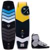 Hyperlite Murray Pro Mens Wakeboard 134 W/Formula Bindings Black/Red 134cm/(7-10.5) view 2