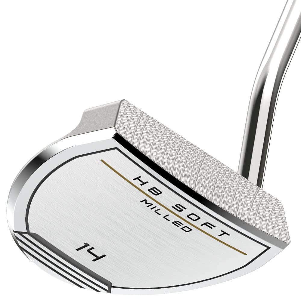 Cleveland Golf HB Soft Milled Putter, 35", Model 14, Single Bend, Right Hand