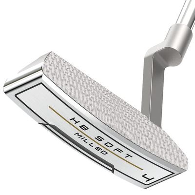 Cleveland Golf HB Soft Milled Putter, 35", Model 4, Plumber's Neck, Left Hand