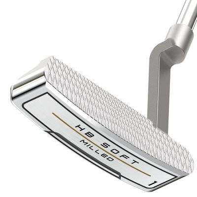 Cleveland Golf HB Soft Milled Putter, 34", Model 1, Plumber's Neck, Right Hand
