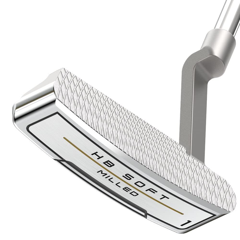 Cleveland Golf HB Soft Milled Putter, 35", Model 1, Plumber's Neck, Right Hand