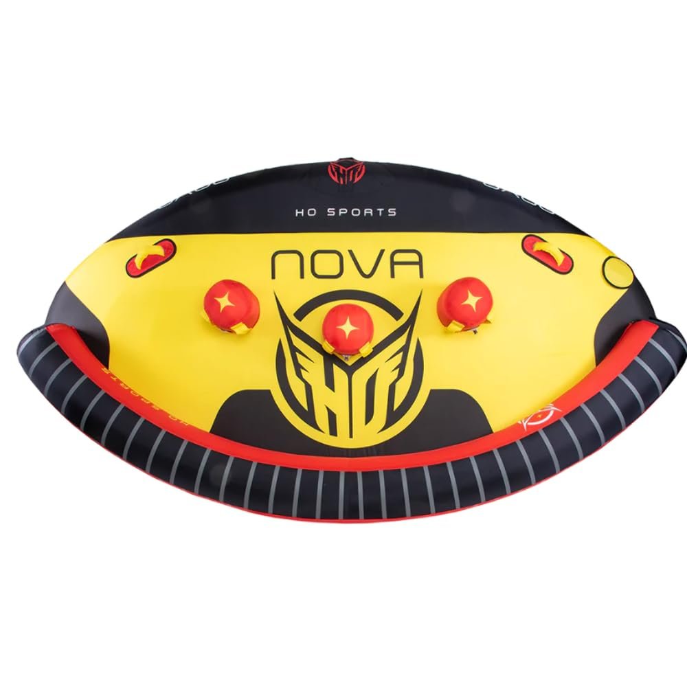 HO Nova 4 Towable Tube Black/Yellow