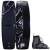 Hyperlite Cryptic Kids Wakeboard 128 W/Remix Bindings Black 128cm/(4-8) view 1