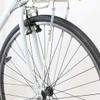 Showa Industries MVA-N-R WHT Bicycle Basket Mount for Front [ADVANS+f Mount] Mount R (V+N), White view 2