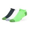 47 Seattle Seahawks No-Show Blade Motion Sport Socks - NFL 3 Pair Pack Knit Socks (Medium) view 1