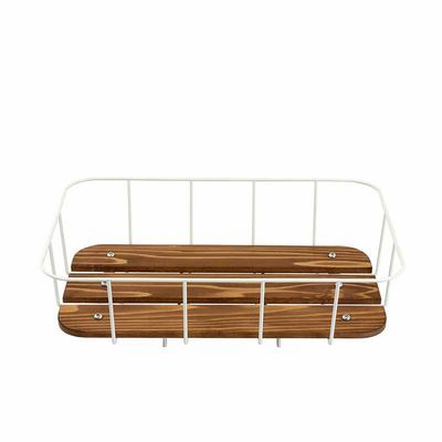 Showa Industries ADVANS+f Wood Wire Rack Shallow Type WRN WH