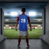 24 Pieces Nylon Scrimmage Team Pinnies Practice Jerseys Training Sports Vests with 48 Pieces Iron on Numbers(Mesh Style) view 4