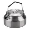 Thous Winds Camping Kettle 1Liter, Camp Tea Coffee Pot Stainless Steel Outdoor Hiking Kettle Pot Lightweight Durable Camping Tea Kettle view 1