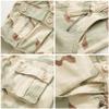 Men's BDU Casual Military Pants, Tactical Wild Army Combat Rip Stop Camo Cargo Work Pants Trousers with 8 Pockets (7533 Leaf Camo 36) view 3
