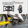 GORIX Bike Pedals Pedal One Side Flat Binding Pedal Cleat Set MTB Road Mountain Bicycle (GX-PMS106) view 4