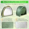 Bike Cover Storage Tent, Foldable Outdoor Bike Tent for Bikes, Garden Tools, Lawn Mover, Waterproof Storage Tent (Green) view 3