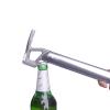 Tent Stake Hammer, Camping Hammer Portable Lightweight Multi Functional Tent Hamme Stainless Steel Ox Horn Head Tent Stake Hammer with Aluminium Handle for Camping Hiking Backpacking Gardenin(Gray) view 3