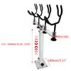 Mojiate PVC Coated Fishing Rod Holder Aluminum Fishing Rod Bracket Sure Grip Pole Support for Boat, Ship, Yacht and More, Gifts for Water Sports Enthusiasts and Presents for Fishing Lovers view 2