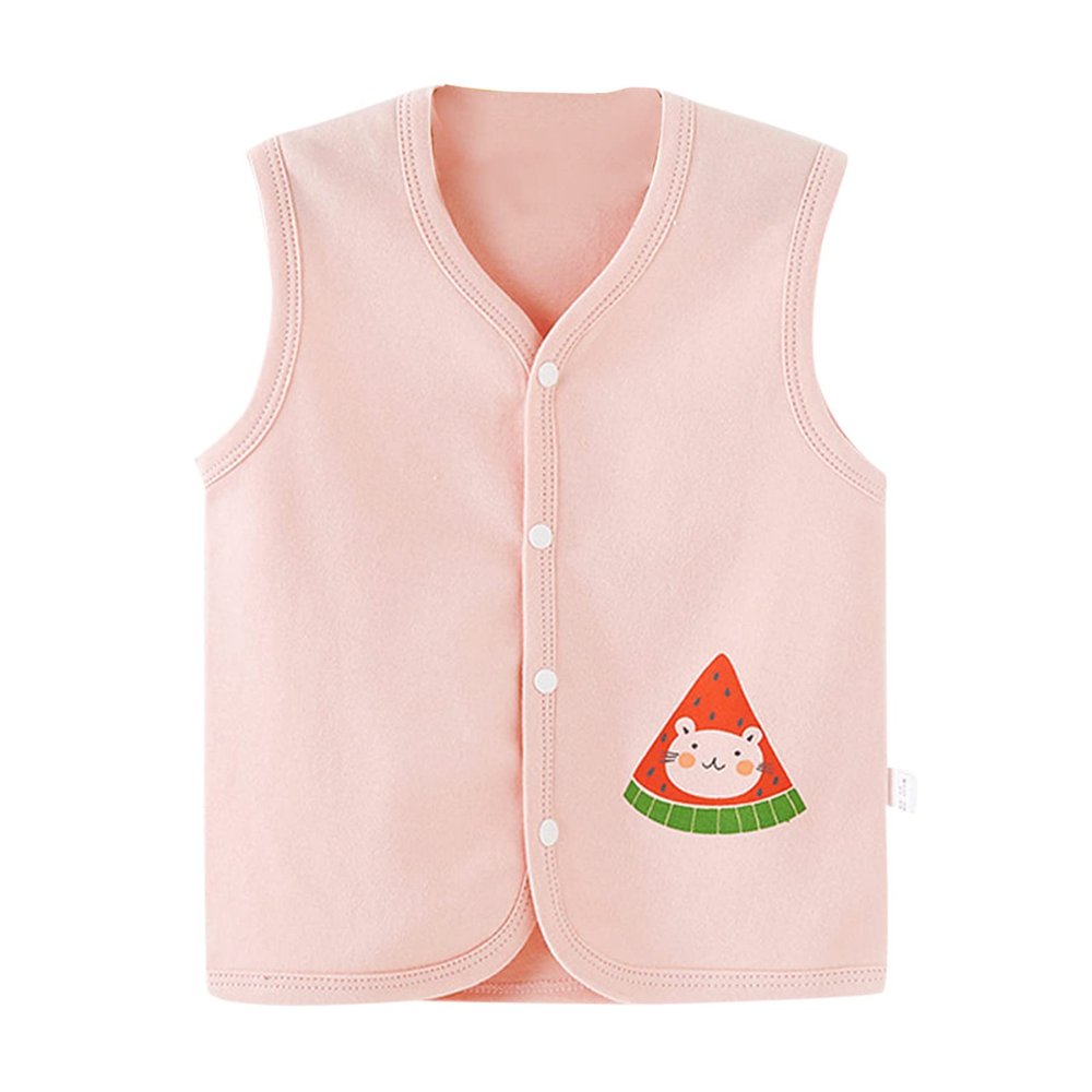 Baby Outerwear Jackets & Coats Toddler Baby Boys Girls Winter Sleeveless Cartoon Coat Outwear Warm Coat Vest