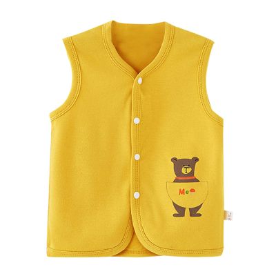 Baby Outerwear Jackets & Coats Toddler Baby Boys Girls Winter Sleeveless Cartoon Coat Outwear Warm Coat Vest