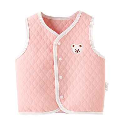 Winter Coat Outerwear Toddler Baby Boys Girls Winter Sleeveless Cartoon Coat Outwear Warm Coat Vest Jacket For
