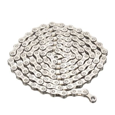 Bike Chain 1/2" x 11/128" 116 Links 10 Speed Bicycle Chain,Bike Chains MTN BTX MTB Mountain Bike Road,10-Speed Chain